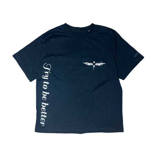 TRY TO BE BETTER BLACK TEE